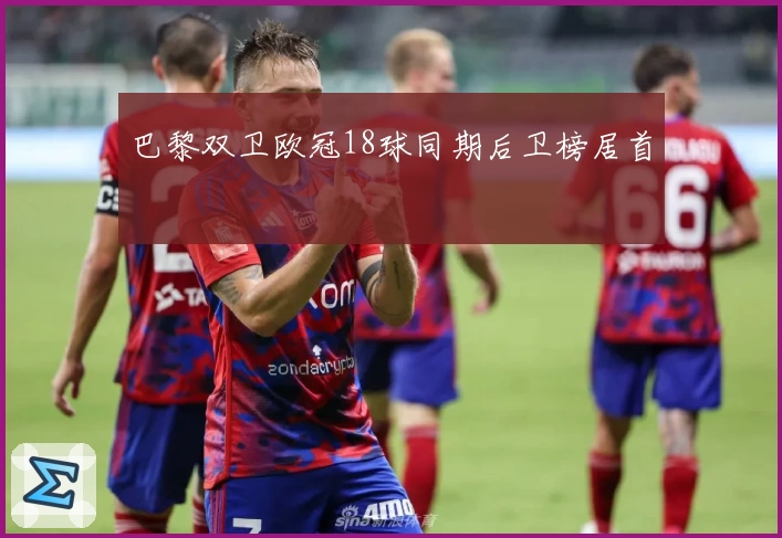 巴黎双卫欧冠18球同期后卫榜居首